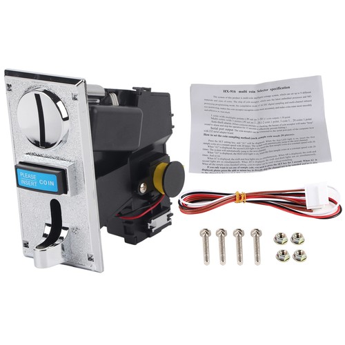 Multi coin acceptor selector - acceptor,
