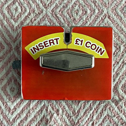 Insert coin mechanism - £1,
