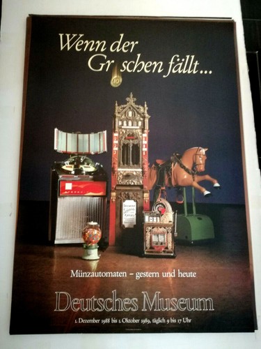 Poster german museum - museum, munich