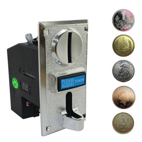 Coin acceptor selector for - uk,