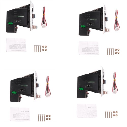 Multi coin acceptor for - 4x,