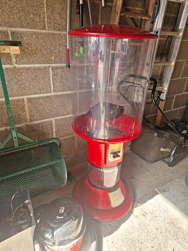 Red bulk ball toy vending - toy,
